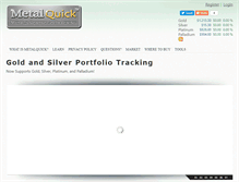 Tablet Screenshot of metalquick.com
